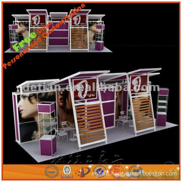 10x30 modular aluminium trade show exhibition stand, portable exhibition booth design